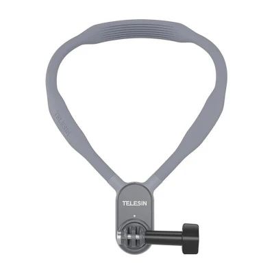 Telesin Neckband šedý držák na krk pro sportovní kamery a telefony Telesin Neckband šedý držák na krk pro sportovní kamery a telefony