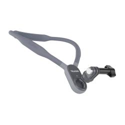 Telesin Neckband šedý držák na krk pro sportovní kamery a telefony