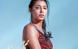 Telesin Popruh na krk s držákem pro sportovní kamery (TE-HNB-001)