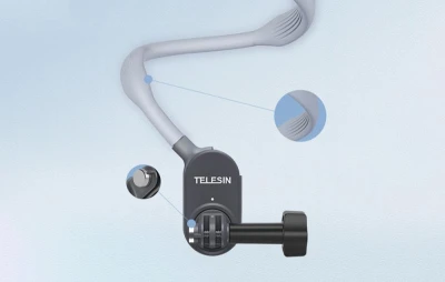 Telesin Popruh na krk s držákem pro sportovní kamery (TE-HNB-001)