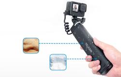 Telesin Power grip selfie tyč (s powerbankou) TE-CSS-001