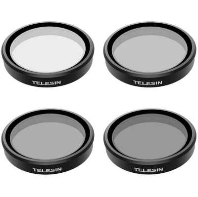 Telesin Sada filtrů CPL/ND8/ND16/ND32 pro DJI Action 3