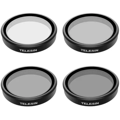 Telesin Sada filtrů CPL/ND8/ND16/ND32 pro DJI Action 3