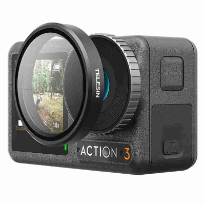 Telesin Sada filtrů CPL/ND8/ND16/ND32 pro DJI Action 3