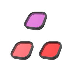 Telesin Sada vodotěsných filtrů pro GoPro Hero 9 / Hero 10 / Hero 11 / Hero 12 (GP-FLT-904)