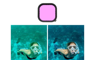 Telesin Sada vodotěsných filtrů pro GoPro Hero 9 / Hero 10 / Hero 11 / Hero 12 (GP-FLT-904)