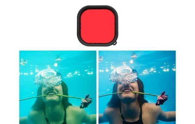 Telesin Sada vodotěsných filtrů pro GoPro Hero 9 / Hero 10 / Hero 11 / Hero 12 (GP-FLT-904)