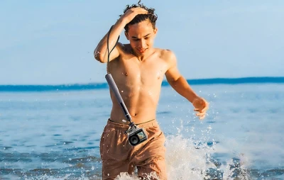 Telesin WSS-001 černá selfie tyč s kulovou hlavou pro akční kamery