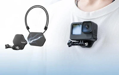 Telesin TE-MMK-002 magnetické držáky černé pro akční kamery