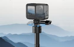 Telesin S1-CSS-01-TGP černý tripod/selfie držák s dálkovým ovládáním pro GoPro Hero 13/12/11/10/9/MAX