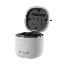 Telesin Tříslotová vodotěsná nabíječka Allin box pro GoPro Hero 12 / Hero 11 / Hero 10 / Hero 9