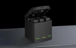 Telesin Tříslotový nabíjecí box pro GoPro Hero 8 + 2 baterie (GP-BNC-801)