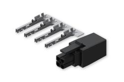 Teltonika 4-PIN zástrčka s kontaktními svorkami - PR4MK04K Teltonika 4-PIN zástrčka s kontaktními svorkami - PR4MK04K