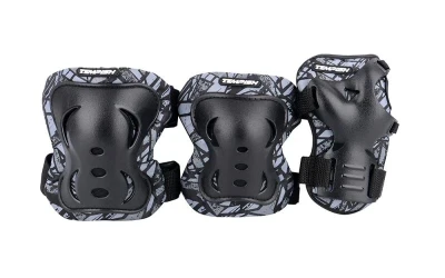 Tempish FID II 3 inline chrániče POUZE XL - black (VÝPRODEJ)