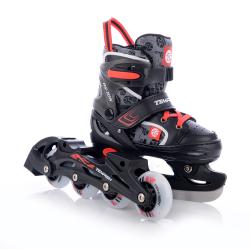 Tempish RS TON DUO LED dětské brusle 2v1