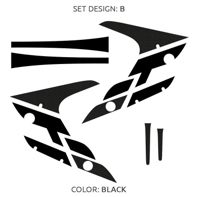 TEMPISH Set nálepek pro HERO masku