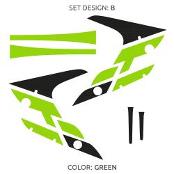 TEMPISH Set nálepek pro HERO masku