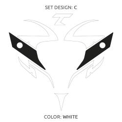 TEMPISH Set nálepek pro HERO masku