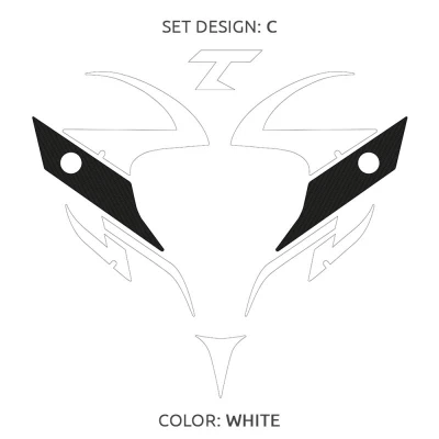 TEMPISH Set nálepek pro HERO masku
