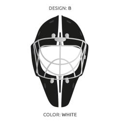 TEMPISH Set nálepek pro HERO masku POUZE B - white (VÝPRODEJ)