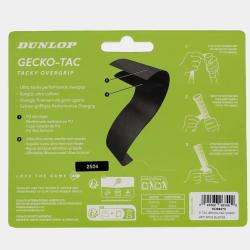 Tenis omotávka DUNLOP GECKO-TACK OverGrip 0,5 mm bílá