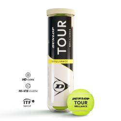 DUNLOP TOUR Brilliance 4BP Tenisové míče