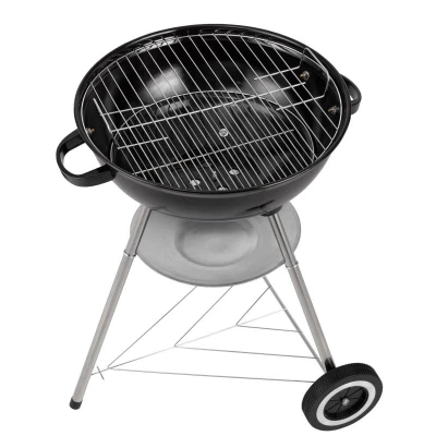 Tepro Key West černý kulatý gril na dřevěné uhlí