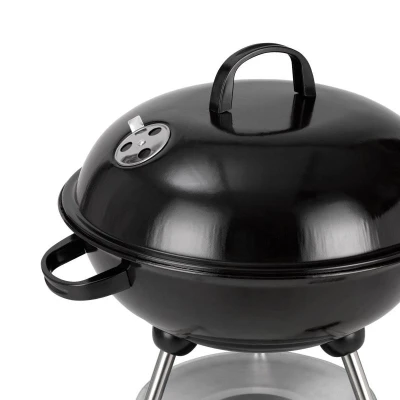 Tepro Key West černý kulatý gril na dřevěné uhlí