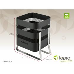 Tepro 1168 Milburn Přenosné ohniště