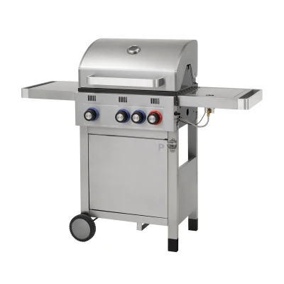 Tepro Wellington 3 nerezový plynový gril se třemi hořáky, 14,6 kW