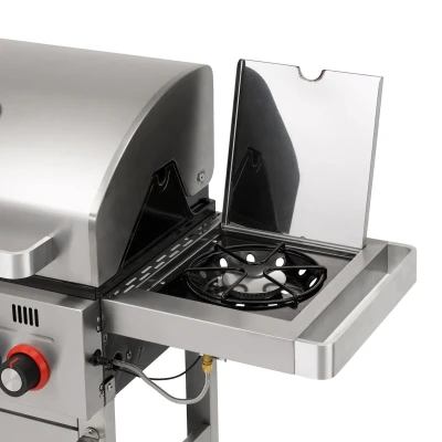 Tepro Wellington 3 nerezový plynový gril se třemi hořáky, 14,6 kW