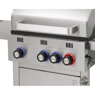 Tepro Wellington 3 nerezový plynový gril se třemi hořáky, 14,6 kW