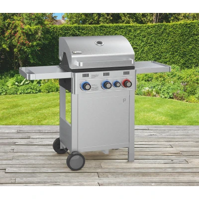 Tepro Wellington 3 nerezový plynový gril se třemi hořáky, 14,6 kW