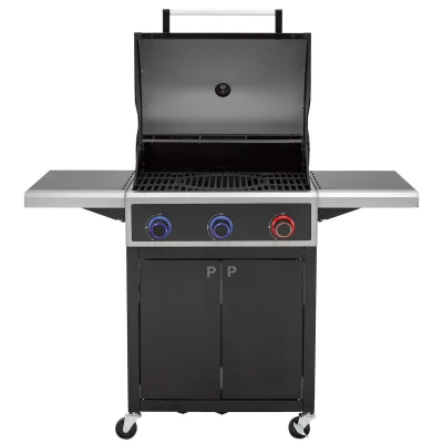 Tepro Keansburg 3 černý 10,6 kW plynový gril se třemi hořáky