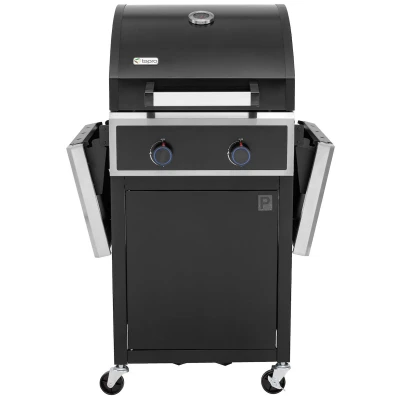Tepro Keansburg 2 černý plynový gril se dvěma hořáky, 6,4 kW