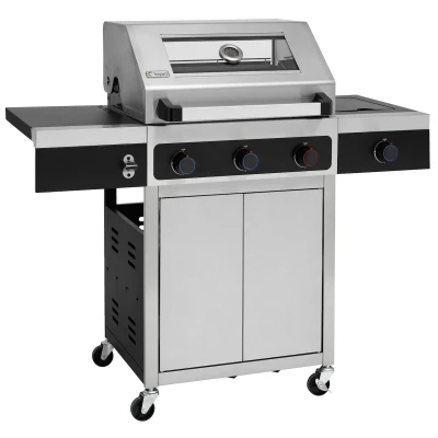 Tepro Keansburg 3 Special Edition nerezový plynový gril se třemi hořáky 10,6 kW