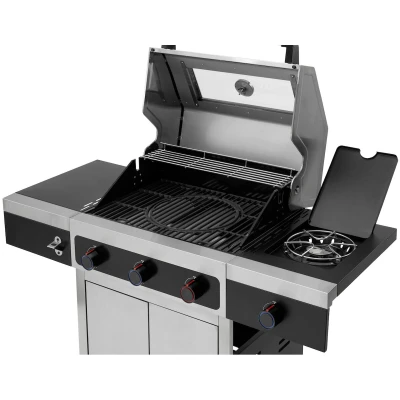 Tepro Keansburg 3 Special Edition nerezový plynový gril se třemi hořáky 10,6 kW