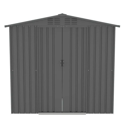 Tepro Flex Shed M antracitový zahradní domek 202 x 119 x 183 cm