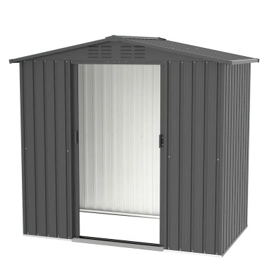 Tepro Flex Shed M antracitový zahradní domek 202 x 119 x 183 cm