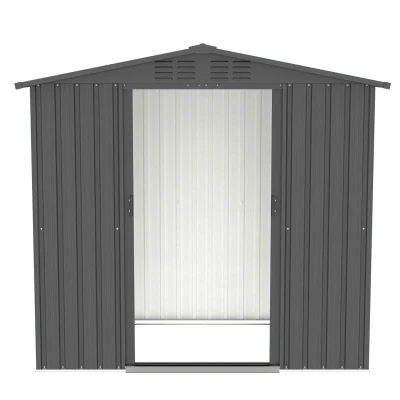 Tepro Flex Shed M antracitový zahradní domek 202 x 119 x 183 cm
