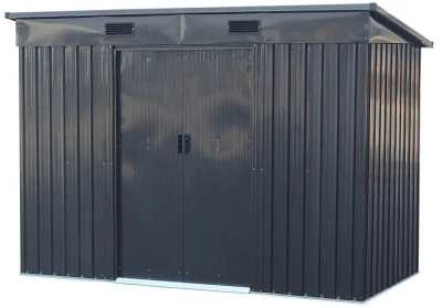 Tepro Multi Shed L antracitový zahradní domek 261 x 132 x 181 cm