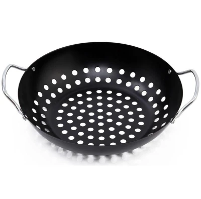 Tepro černá zeleninová pánev wok, průměr 28 cm