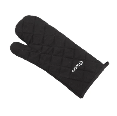 Tepro Prodloužená černá grilovací rukavice