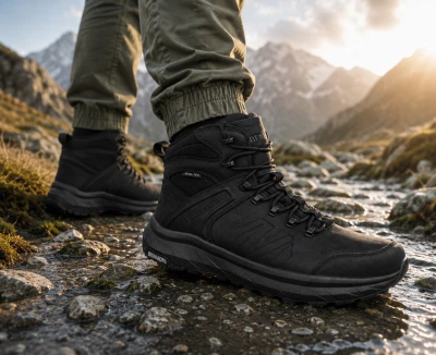 Bennon TERENNO Barefoot+ O6 Black Mid outdoor obuv