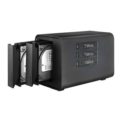 TerraMaster D5 Hybrid černá 5pozicová skříň DAS
