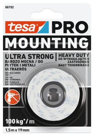 Tesa Páska montážní Ultra Strong 19mmx1,5m