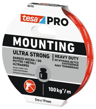 Tesa Páska montážní Ultra Strong 19mmx5m