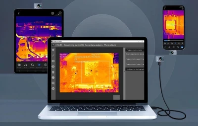Thermal Master P2 Pro stříbrná USB-C miniaturní termokamera
