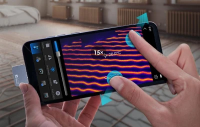 Thermal Master P2 Pro stříbrná USB-C miniaturní termokamera