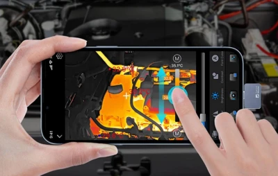 Thermal Master P2 Pro stříbrná USB-C miniaturní termokamera